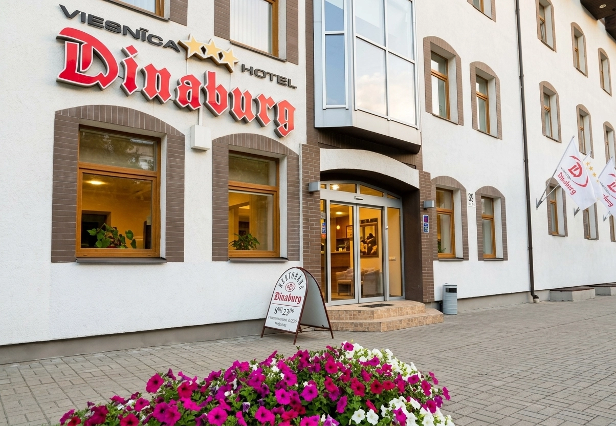 Dinaburg SPA Hotel - entrance
